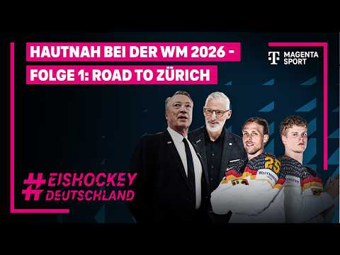 #EishockeyDeutschland - Hautnah bei der WM 2026 - Road to Zürich | MAGENTA SPORT thumbnail