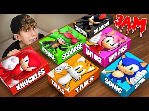 ÖFFNE NIEMALS MYSTERY SONIC BOXEN um 3 UHR!! thumbnail