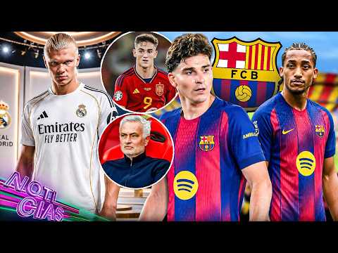 ¡Julián y João a la vez! | Promete estrellas; ¿Haaland al Madrid? | Polémica Gavi | Mou pide a... thumbnail