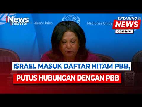 Israel Masuk Daftar Hitam PBB, Tel Aviv Langsung Putus Hubungan Dengan PBB | BREAKING NEWS (31/5) thumbnail