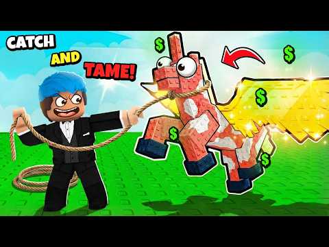 NAKA HULI AKO NG MYTHICAL ANIMAL | Roblox | Catch and Tame thumbnail
