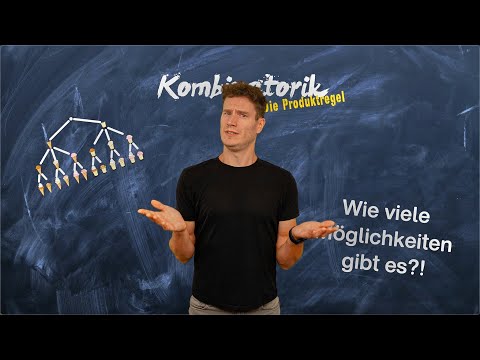 Produktregel in der Kombinatorik | Wie viele Kombinationsmöglichkeiten gibt es - einfach erklärt thumbnail