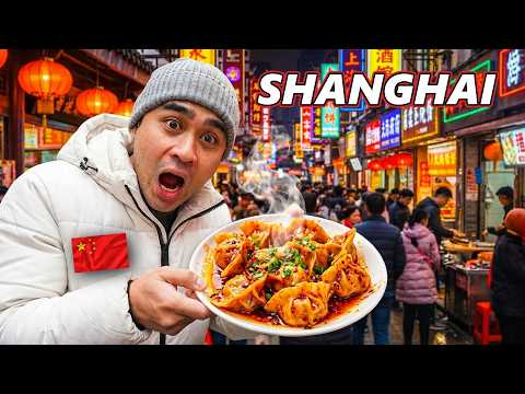 Chinese Street Food Tour at Night! Shanghai Food After Dark! 🇨🇳 thumbnail