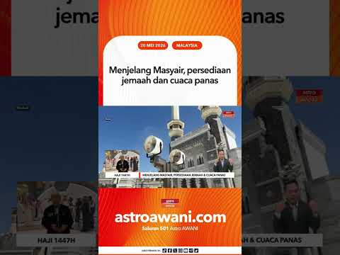 Menjelang Masyair, persediaan jemaah dan cuaca panas thumbnail