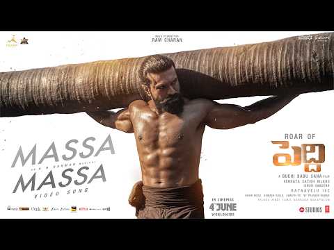 Massa Massa Lyrical Video | Peddi | Ram Charan | Buchi Babu | Janhvi | AR Rahman | Vishal Mishra thumbnail