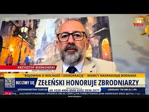 K. Bieńkowski: "Dziwię się bardzo prezydentowi Zełeńskiemu". Budzimy się wPolsce24 thumbnail