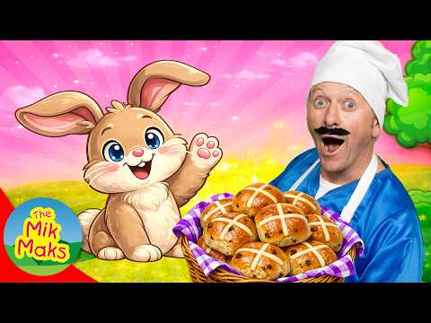 Hot Cross Buns | Kids Songs and Nursery Rhymes | The Mik Maks thumbnail