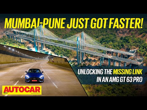 Missing Link tour in a Mercedes-AMG GT! Mumbai-Pune journeys change forever | Autocar India thumbnail