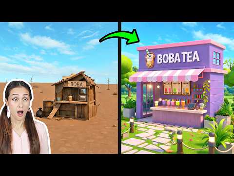 €1 TOT €1.000.000 BOBA TEA SHOP CHALLENGE! - MY BOBA STORE (Roblox) || SpeelXL thumbnail