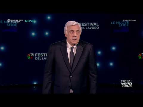 Crozza Tajani: "Ci servono figli poracci italiani per non importare poracci stranieri!" thumbnail