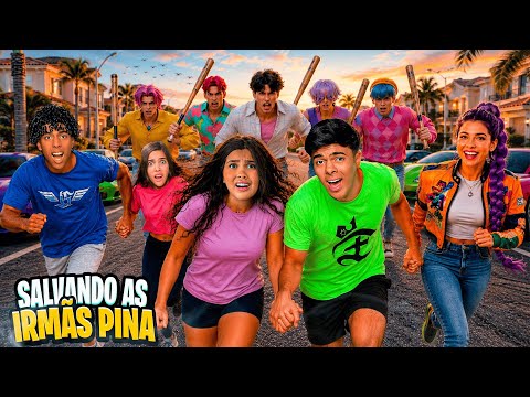 ESTEVÃO PRECISA SALVAR AS IRMÃS PINA DO SAJA BOYS DO MAL!!😱😱 *eles estão atrás delas thumbnail