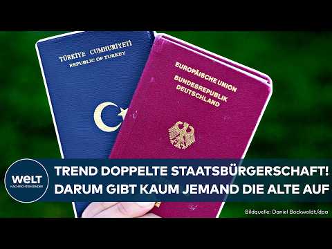 EINBÜRGERUNG: Zahl der Doppelstaatler nimmt zu! Kaum jemand gibt den alten Pass noch ab thumbnail