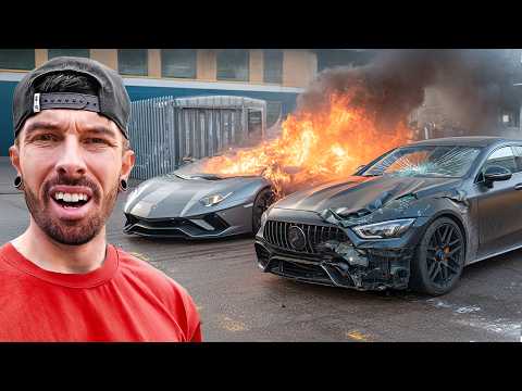 REBUILDING A MERCEDES AMG GT63E AFTER MY SVJ SET ON FIRE thumbnail