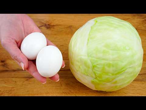 Cabbage is tastier than meat! My German grandmother showed me this delicious cabbage recipe! thumbnail