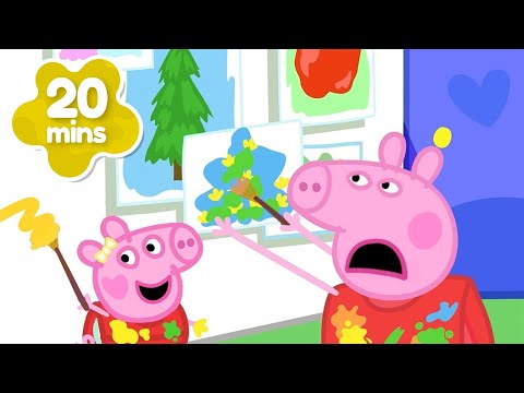 Baby Evie RUINS Peppa's Painting 😫 BRAND NEW Peppa Pig Tales Episodes thumbnail