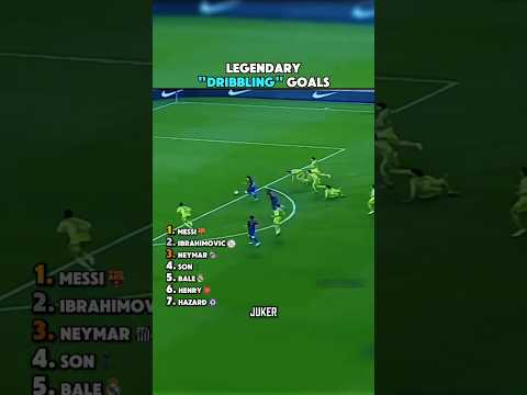 LEGENDARY DRIBBLING GOALS 🔥 thumbnail