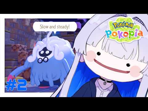Pokémon Pokopia #2 |  Teach Me English Words! Let's make the town~! -Japanese Vtuber- thumbnail