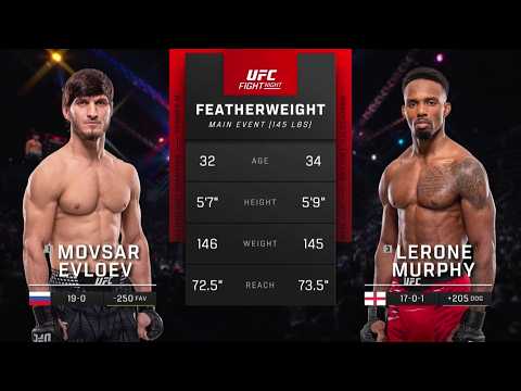 UFC London : ევლოევი VS მერფი thumbnail