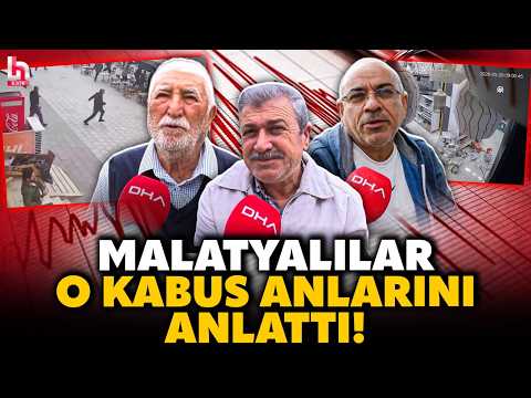MALATYA SOKAKLARINDA KORKU DOLU BEKLEYİŞ! Vatandaşlar deprem anının kabus dolu saniyelerini anlattı! thumbnail
