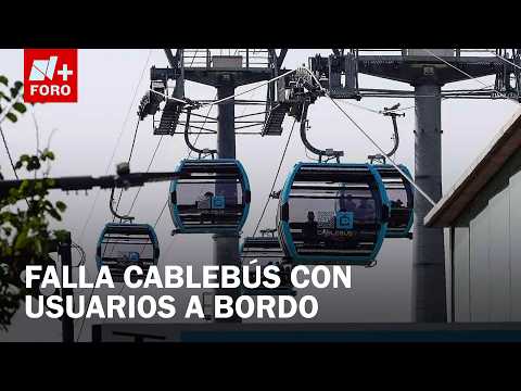 ¿Qué pasó en Línea 3 del Cablebús? Reportan 7 góndolas detenidas con gente thumbnail