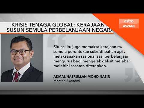 Kerajaan mungkin susun semula perbelanjaan negara - Akmal thumbnail