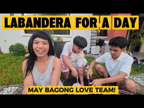 VLOG #16 : LABANDERA FOR A DAY! MAY BAGONG LOVE TEAM! | ELLAINE YAY FAMILYAY thumbnail