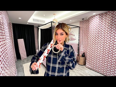 غلفت غرفة نارين كلها و هربت!!🎁😱 thumbnail