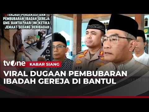 Video Dugaan Pembubaran Kegiatan Ibadah di GMS Bantul Viral di Medsos | Kabar Siang thumbnail