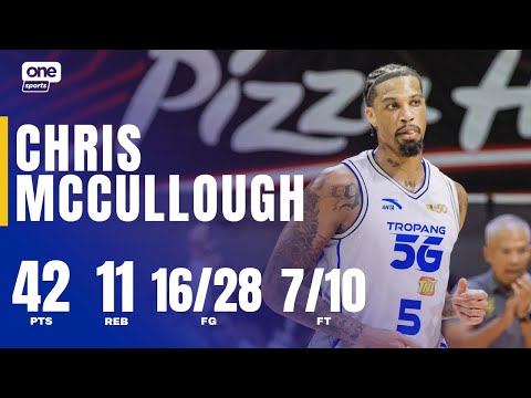 Chris McCullough EXPLODES WITH DOUBLE-DOUBLE 💪 for TNT vs Meralco | PBA SEASON 50 COMMISSIONER'S CUP thumbnail