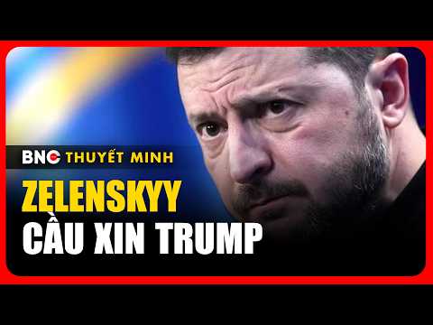 Thuyết minh: Tổng thống Ukraine Zelenskyy cầu xin Trump trên truyền hình Mỹ | BNC Now thumbnail