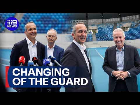 Newly appointed Tennis Australia boss has unfinished NRL business | 9 News Australia thumbnail