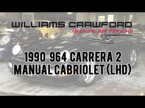 1990 964 Carrera 2 6 speed manual cabriolet (LHD) thumbnail
