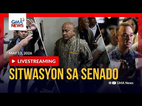 LIVE - Tensyon sa Senado - Komosyon at kaguluhan sa Senate building (May 13, 2026) |GMA News -Replay thumbnail