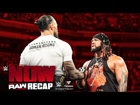 Roman Reigns and Jacob Fatu are SET for TRIBAL COMBAT! | Raw Recap: WWE Now thumbnail