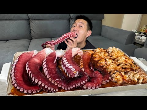 如何製作巨大章魚腳！How to make giant octopus legs thumbnail