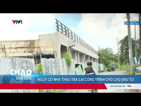 Nhà thầu xin trả dự án, nhiều công trình ở Đồng bằng sông Cửu Long nguy cơ chậm tiến độ | VTV24 thumbnail