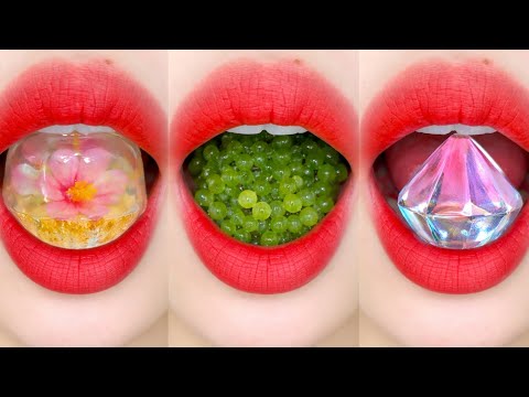 (SHORT ver.) ASMR EMOJI FOOD EATING SOUND MUKBANG thumbnail