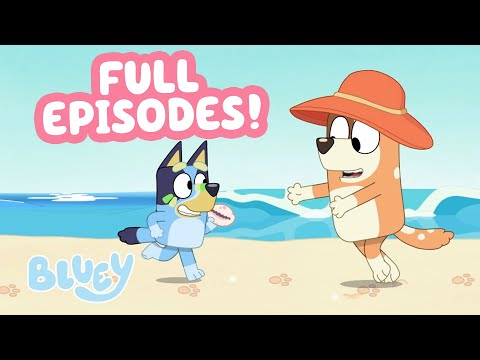 Running on the Beach! 🏝️ 💙 | 1 HOUR FULL EPISODE Compilation ☺️ | Bluey thumbnail