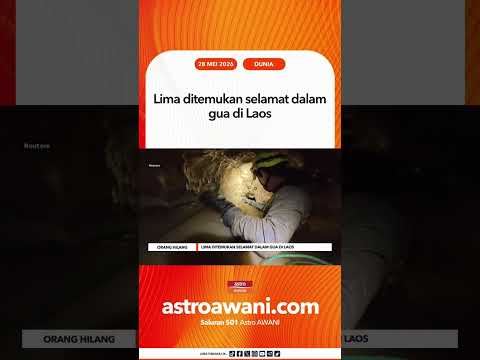 Lima ditemukan selamat dalam gua di Laos thumbnail