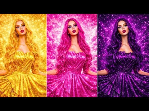 PINK, GOTH vs LUXUS Beauty Makeover mit viralen Beauty-Hacks thumbnail
