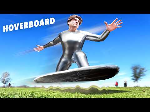 Real Silver Surfer Hoverboard! - EXTREME Superhero Tech thumbnail