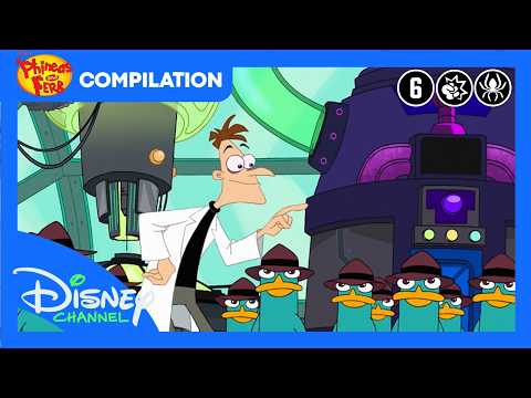 Phineas & Ferb | Mega Compilatie! | Disney Channel België-Nederland thumbnail