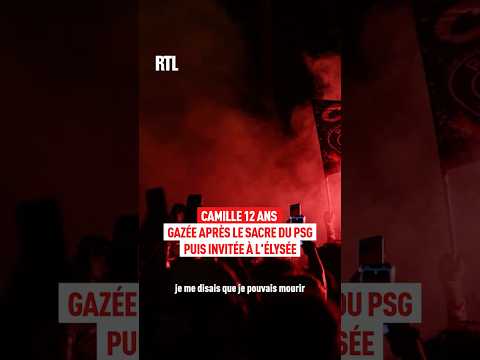 Gazée après le sacre du PSG puis invitée à l'Élysée : Camille, 12 ans, raconte sur RTL son week-end thumbnail