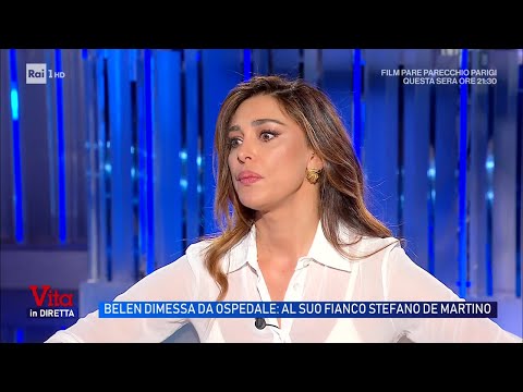 Belen dimessa dall'ospedale, il sostegno di Stefano De Martino e i "crolli emotivi"- Vita in diretta thumbnail
