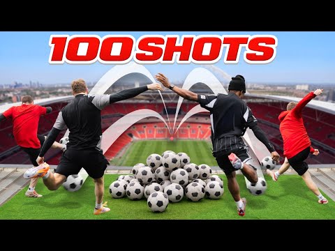 SIDEMEN TAKE 100 SHOTS FROM THE ROOF OF WEMBLEY thumbnail