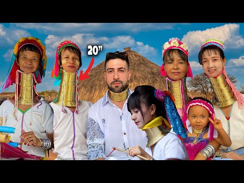 The Long Neck Tribe from Myanmar |  أطول رقاب في العالم thumbnail