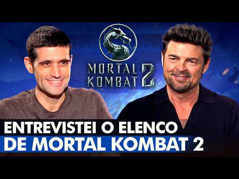 Entrevistei o elenco do MORTAL KOMBAT 2 em Los Angeles thumbnail