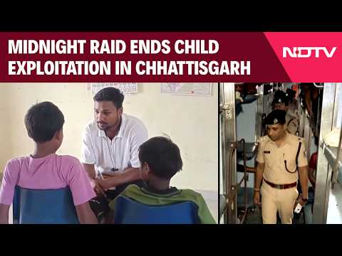 Chhattisgarh News | Midnight Raid Ends Child Exploitation In Chhattisgarh thumbnail