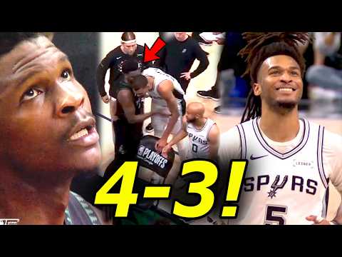 Spurs vs OKC sa Conference Finals, salute kay Edwards kinamayan Coaches at Players ng Spurs! thumbnail