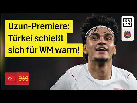 Uzun erzielt erstes Länderspieltor: Türkei - Nordmazedonien | Friendlies | DAZN Highlights thumbnail
